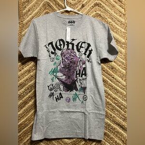 Batman The Joker, DC Comic, Men's Graphic Short Sleeve T-Shirt, Size S, NWT
